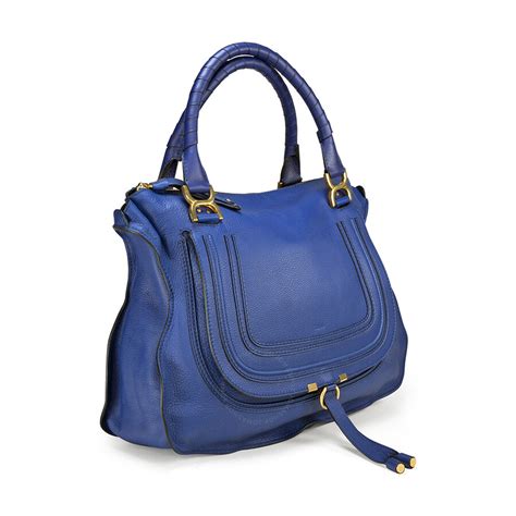 chloe marcie large blau|chloe marcie handbags review.